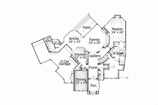 Main Floor Plan: 19-1417