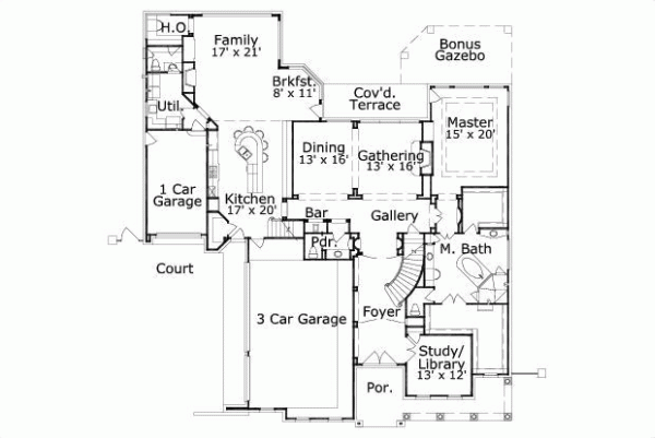 Main Floor Plan: 19-1418