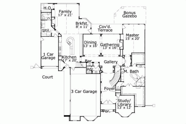 Main Floor Plan: 19-1419