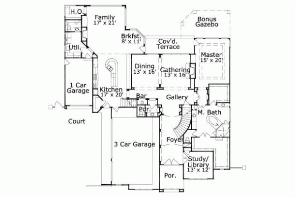 Main Floor Plan: 19-1420