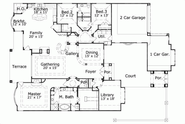 Main Floor Plan: 19-1423