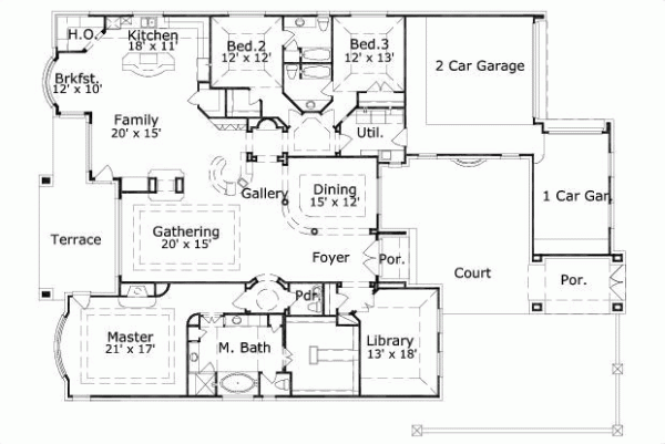 Main Floor Plan: 19-1425