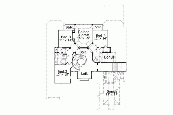 Upper/Second Floor Plan: 19-1426