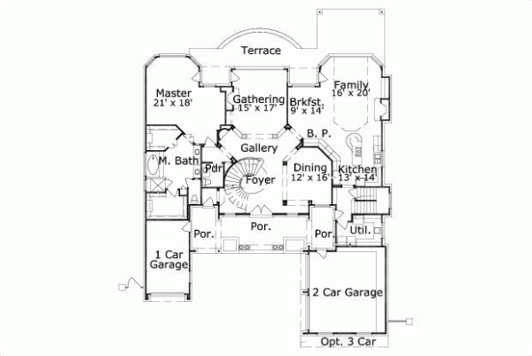 Main Floor Plan: 19-1427