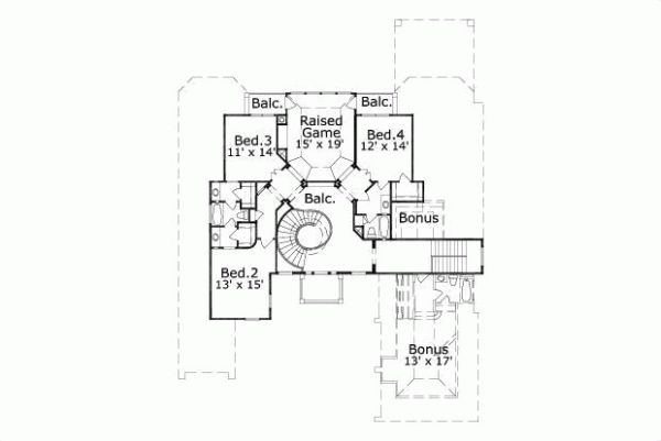 Upper/Second Floor Plan: 19-1428