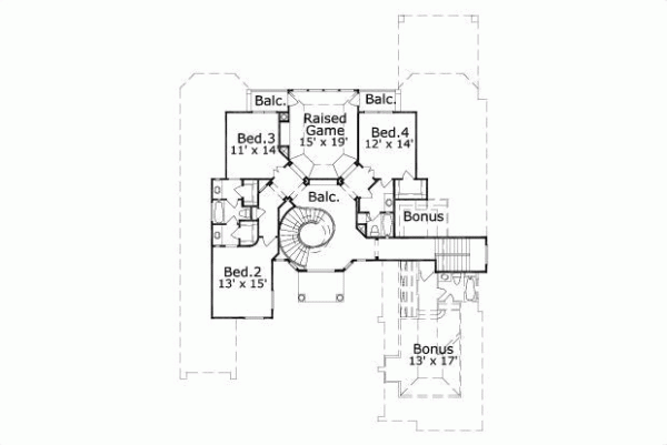 Upper/Second Floor Plan: 19-1429