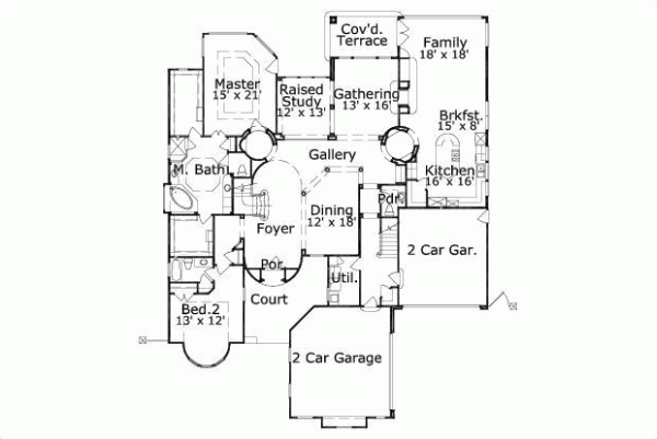 Main Floor Plan: 19-1432