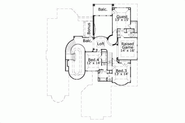 Upper/Second Floor Plan: 19-1432