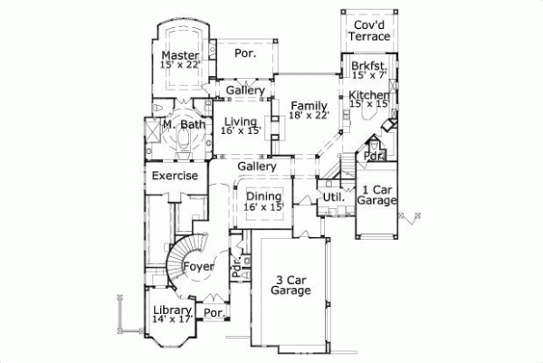 Main Floor Plan: 19-1438