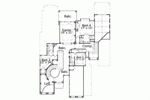 Upper/Second Floor Plan: 19-1440