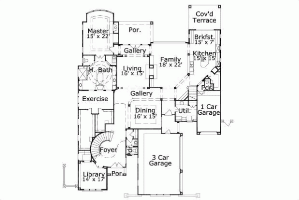 Main Floor Plan: 19-1441