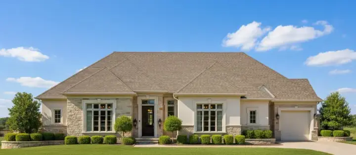 Traditional house plans 19-1443 - front exterior, 3,756 sq ft, 3 bed, 3 bath house plans | Monster House Plans