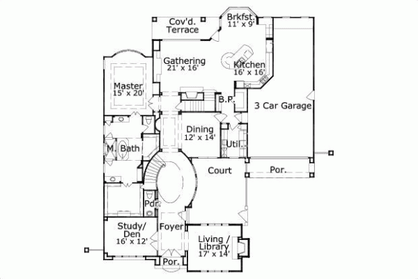 Main Floor Plan: 19-1446
