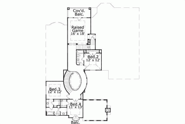 Upper/Second Floor Plan: 19-1446