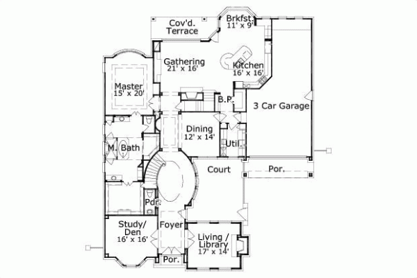 Main Floor Plan: 19-1447