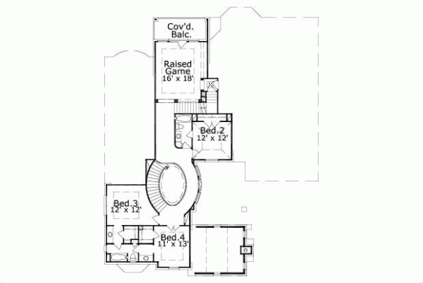 Upper/Second Floor Plan: 19-1447