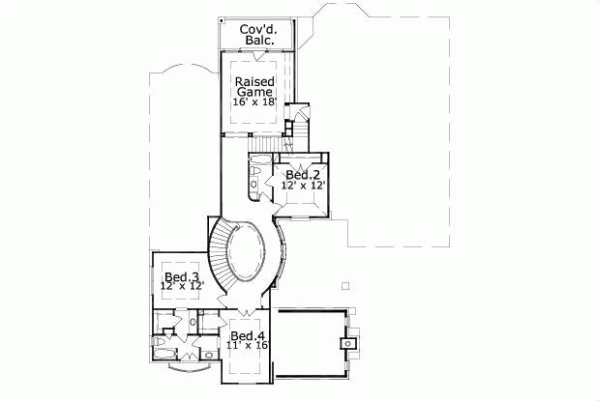 Upper/Second Floor Plan: 19-1448