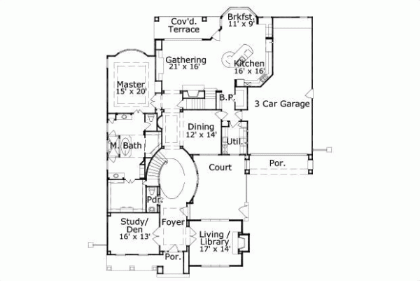 Main Floor Plan: 19-1449