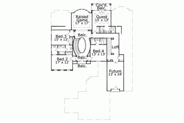 Upper/Second Floor Plan: 19-1452