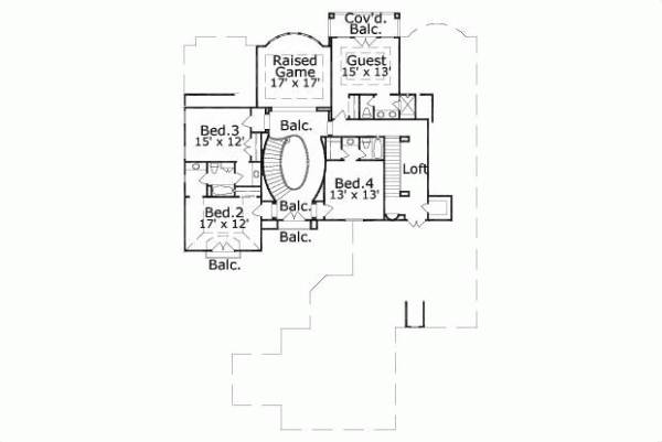 Upper/Second Floor Plan: 19-1453