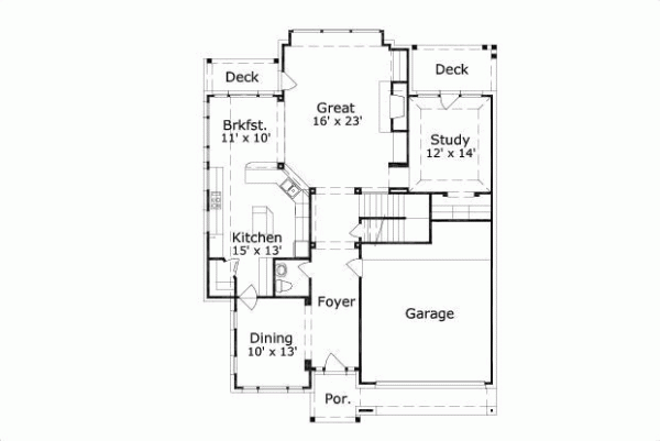 Main Floor Plan: 19-1454