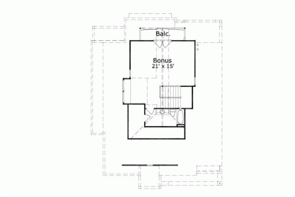 Upper/Second Floor Plan 19-1454