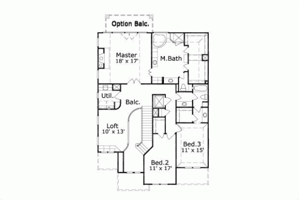 Upper/Second Floor Plan: 19-1455