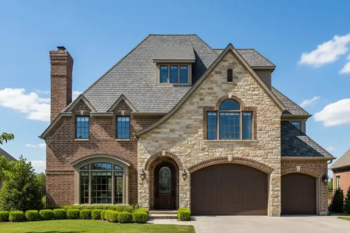 European house plans 19-1457 - front exterior, 3,989 sq ft, 3 bed, 3 bath house plans | Monster House Plans