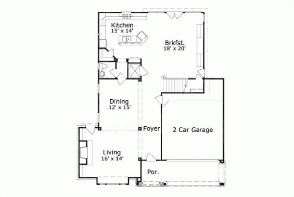 Main Floor Plan: 19-1457