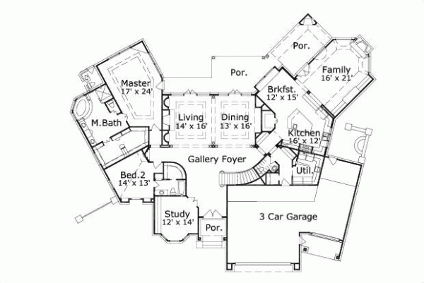Main Floor Plan: 19-1458