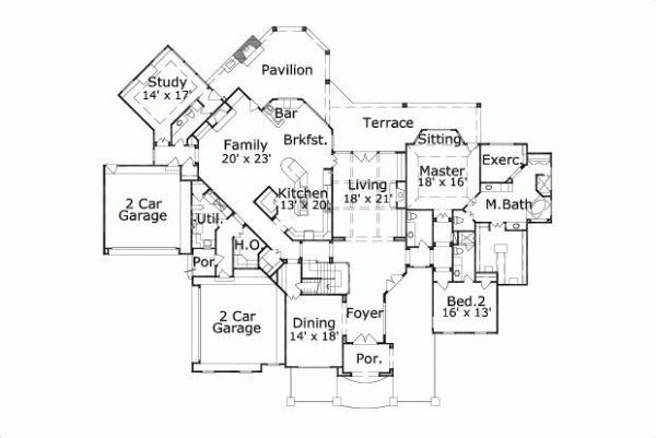 Main Floor Plan: 19-146