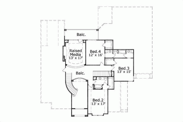 Upper/Second Floor Plan: 19-1460