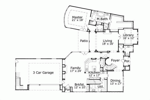 Main Floor Plan: 19-1461
