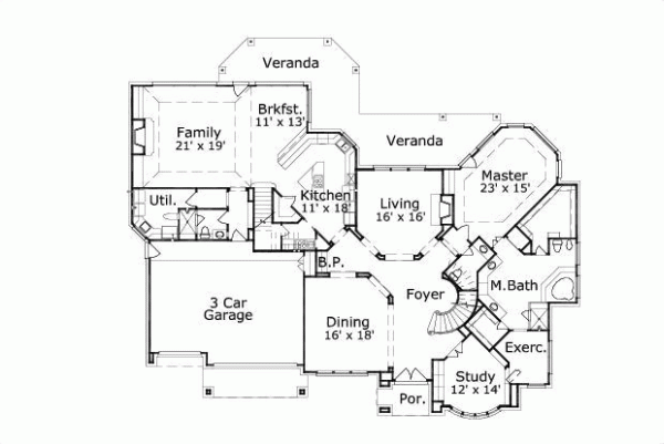 Main Floor Plan: 19-1462