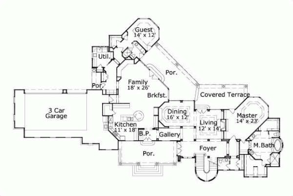 Main Floor Plan: 19-1463