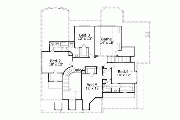 Upper/Second Floor Plan: 19-1464