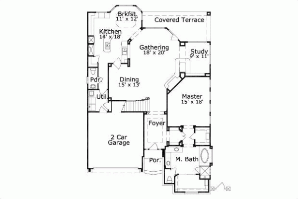 Main Floor Plan: 19-1468