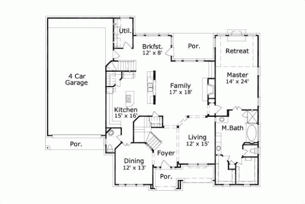Main Floor Plan: 19-147
