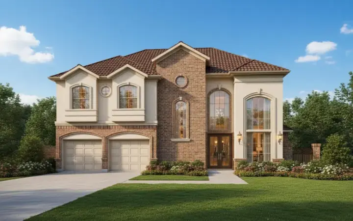 Traditional house plans 19-1472 - front exterior, 3,070 sq ft, 3 bed, 3 bath house plans | Monster House Plans