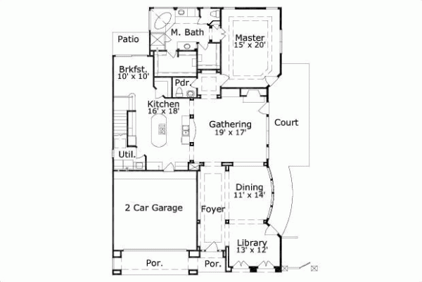 Main Floor Plan: 19-1475