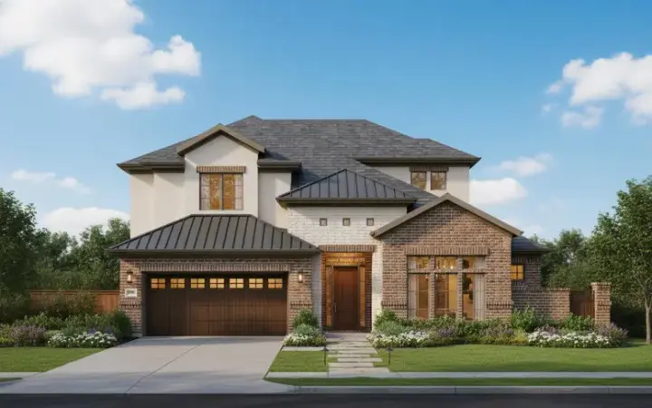 Traditional house plans 19-1477 - front exterior, 3,234 sq ft, 4 bed, 3 bath house plans | Monster House Plans