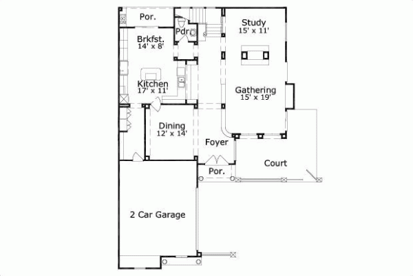 Main Floor Plan: 19-1479