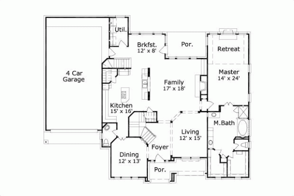 Main Floor Plan: 19-148