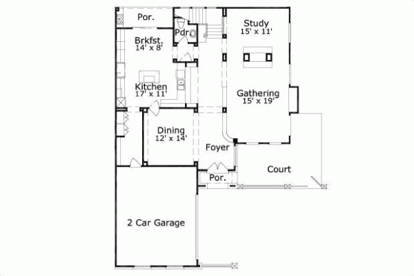 Main Floor Plan: 19-1480
