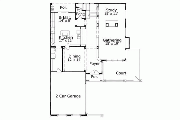 Main Floor Plan: 19-1481