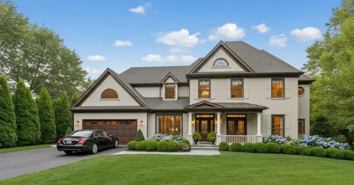 Country house plans 19-1484 - front exterior, 3,593 sq ft, 5 bed, 3 bath house plans | Monster House Plans