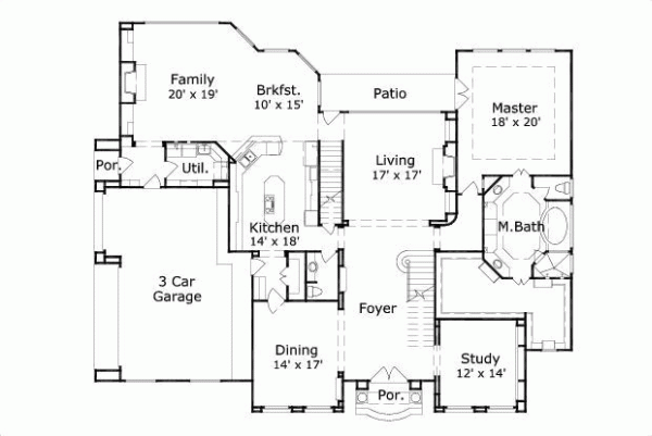Main Floor Plan: 19-1485