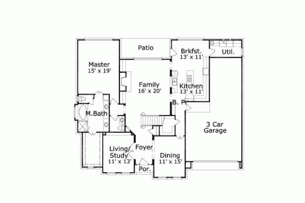 Main Floor Plan: 19-1486