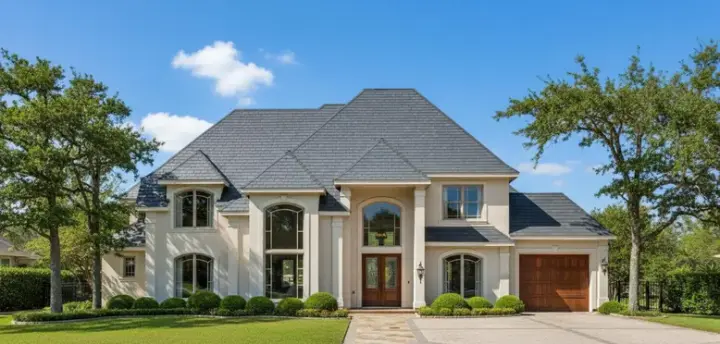European house plans 19-1489 - front exterior, 4,504 sq ft, 5 bed, 3 bath house plans | Monster House Plans