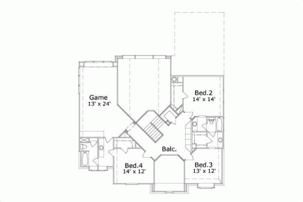 Upper/Second Floor Plan: 19-149